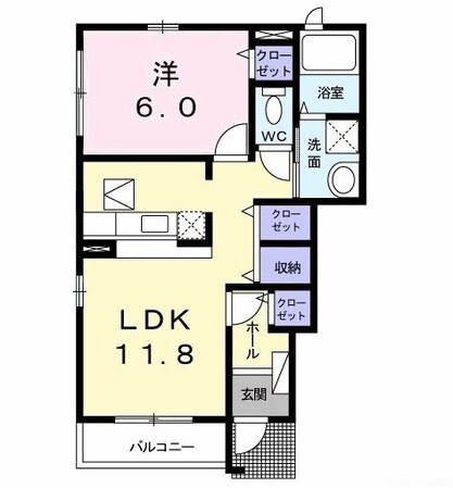 セレーノ　Iの物件間取画像